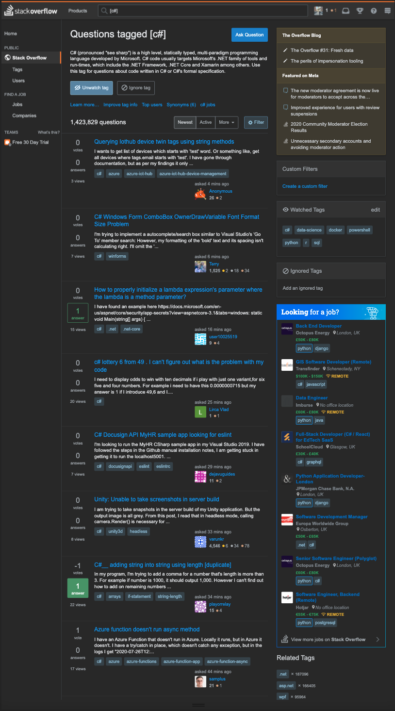 stackoverflow vertical